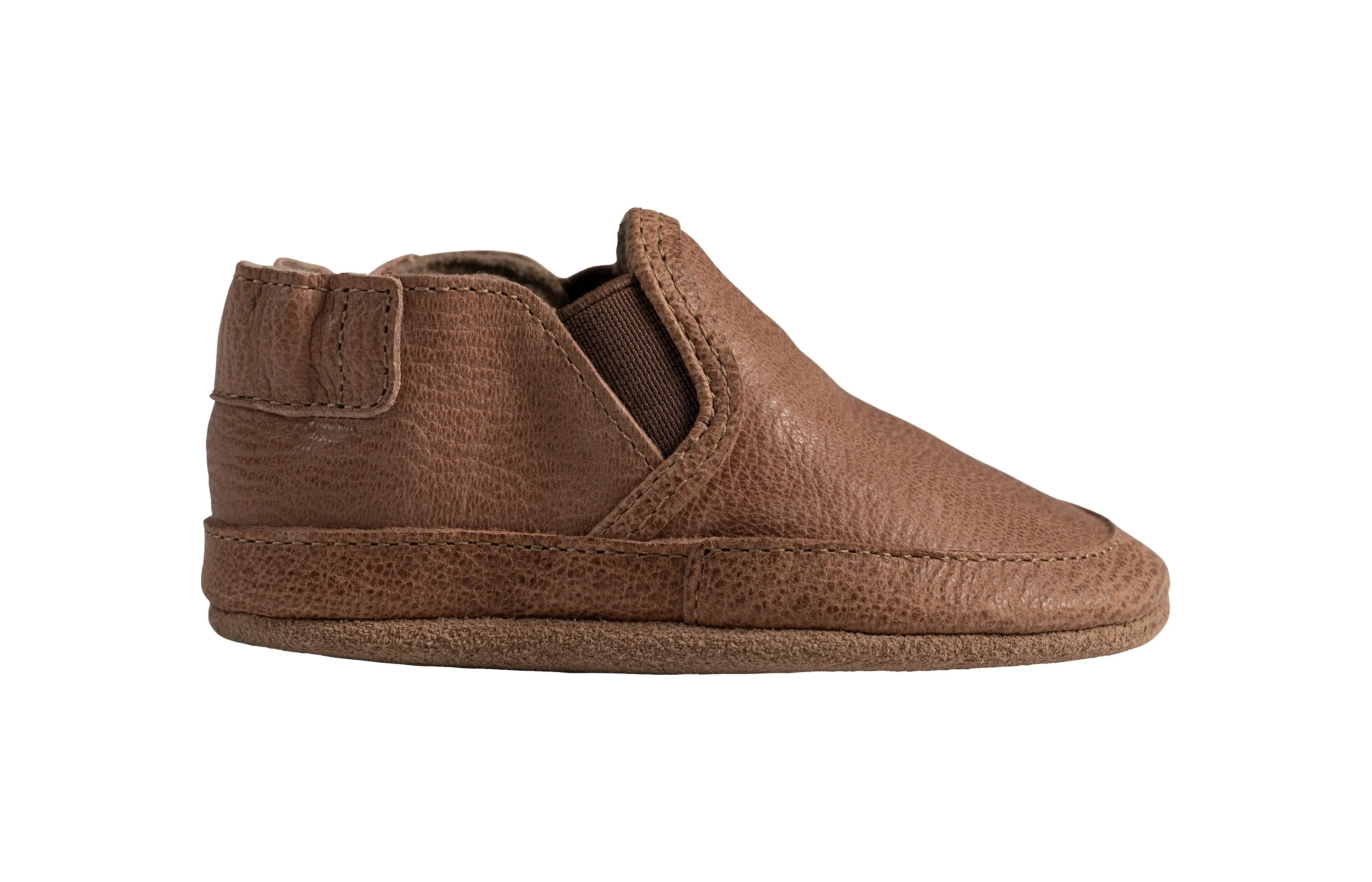 Soft Sole Baby Shoes - Liam Basic Camel