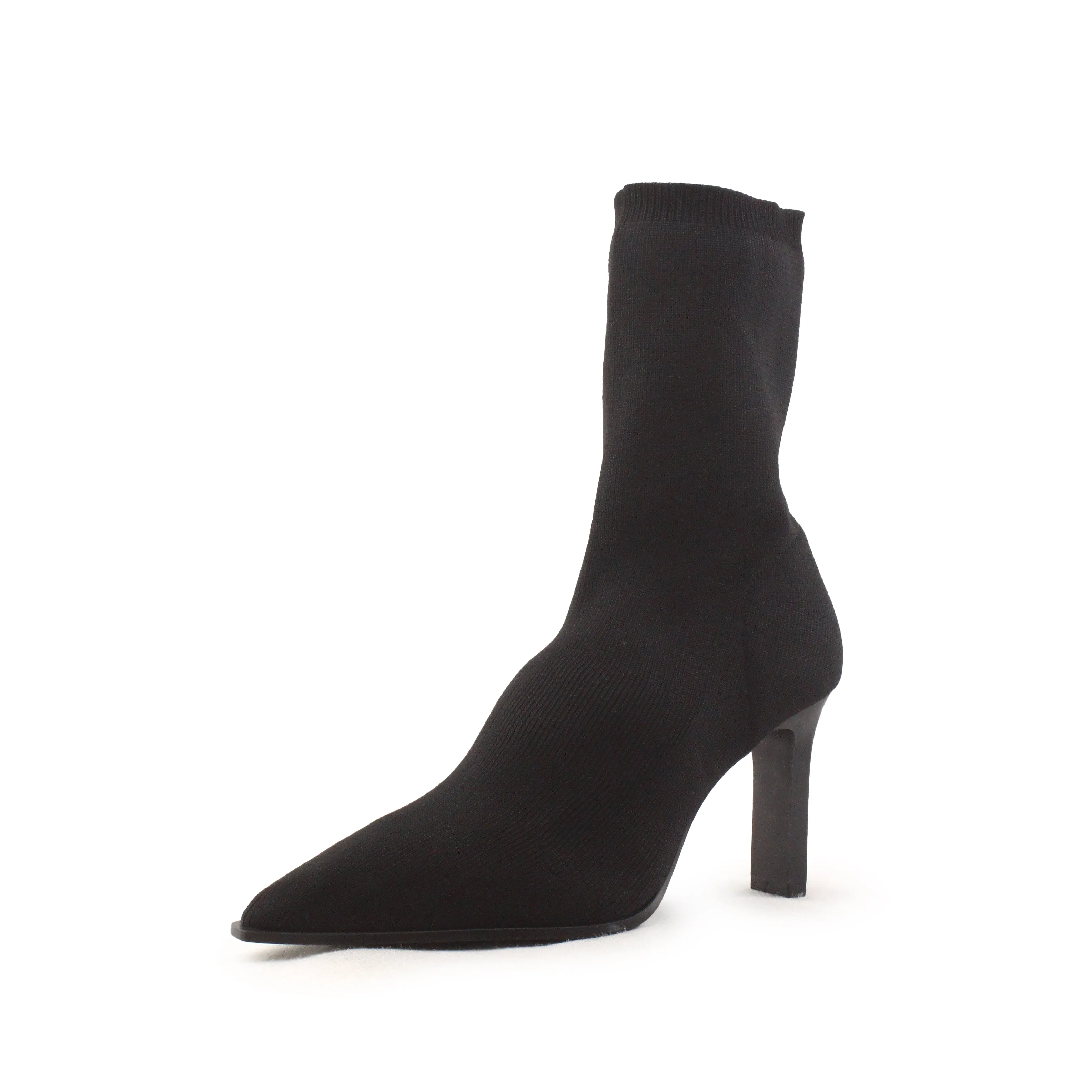 Stradivarius Block Heels Sock Boots | Textile