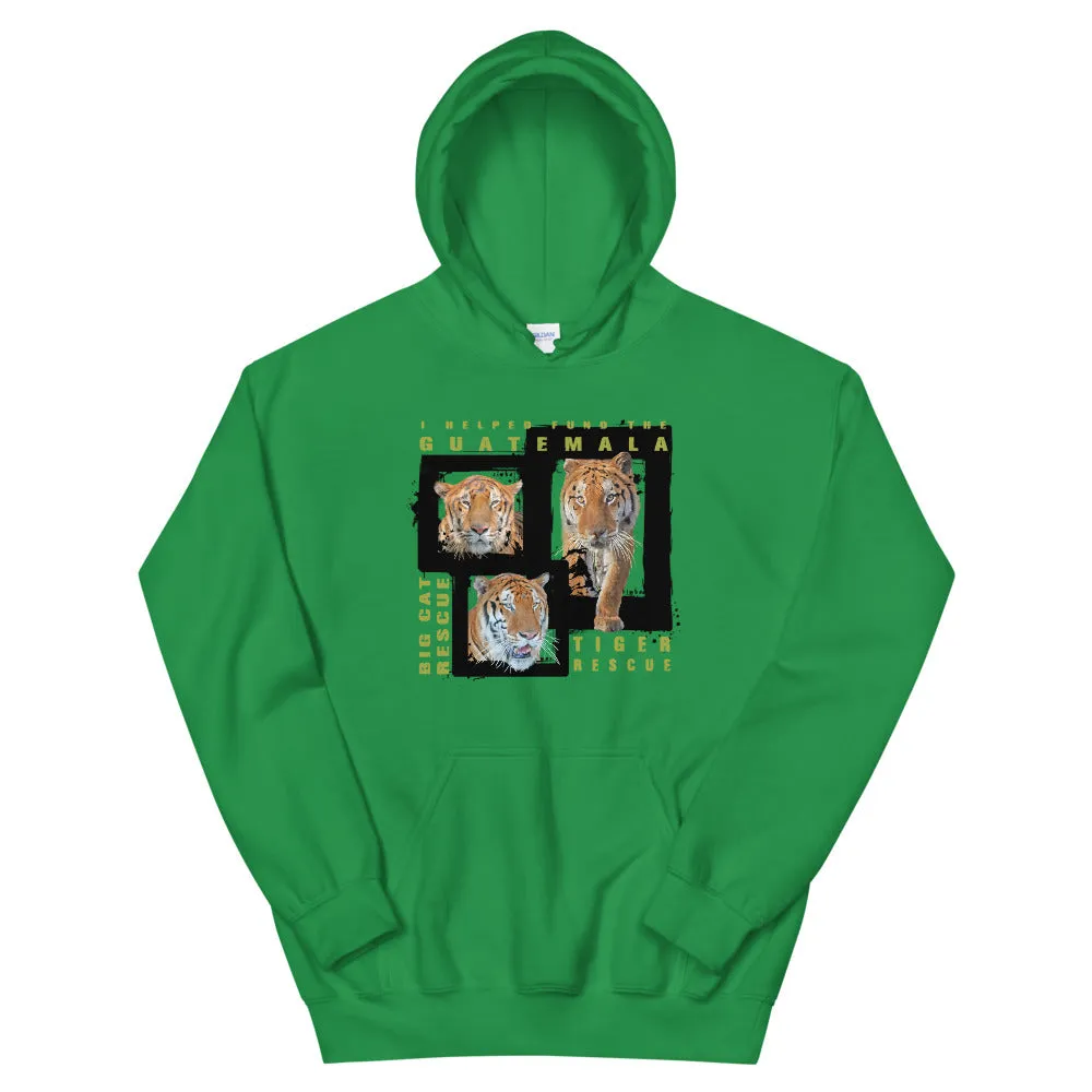 Sweatshirt - Guatemala Tiger Rescue Hoodie (Up to 5x)