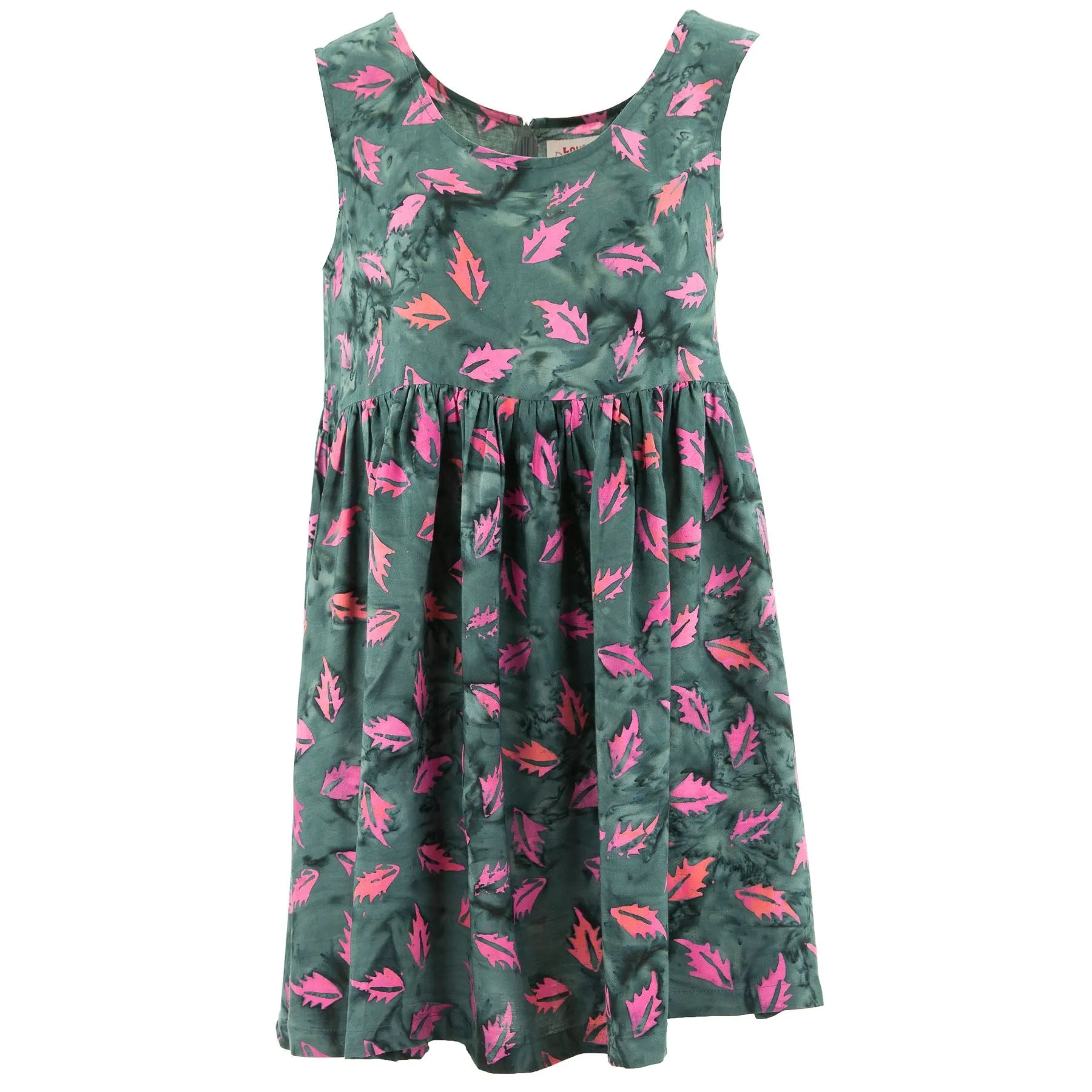 The Shroom Dress - Holly Leaves Grey