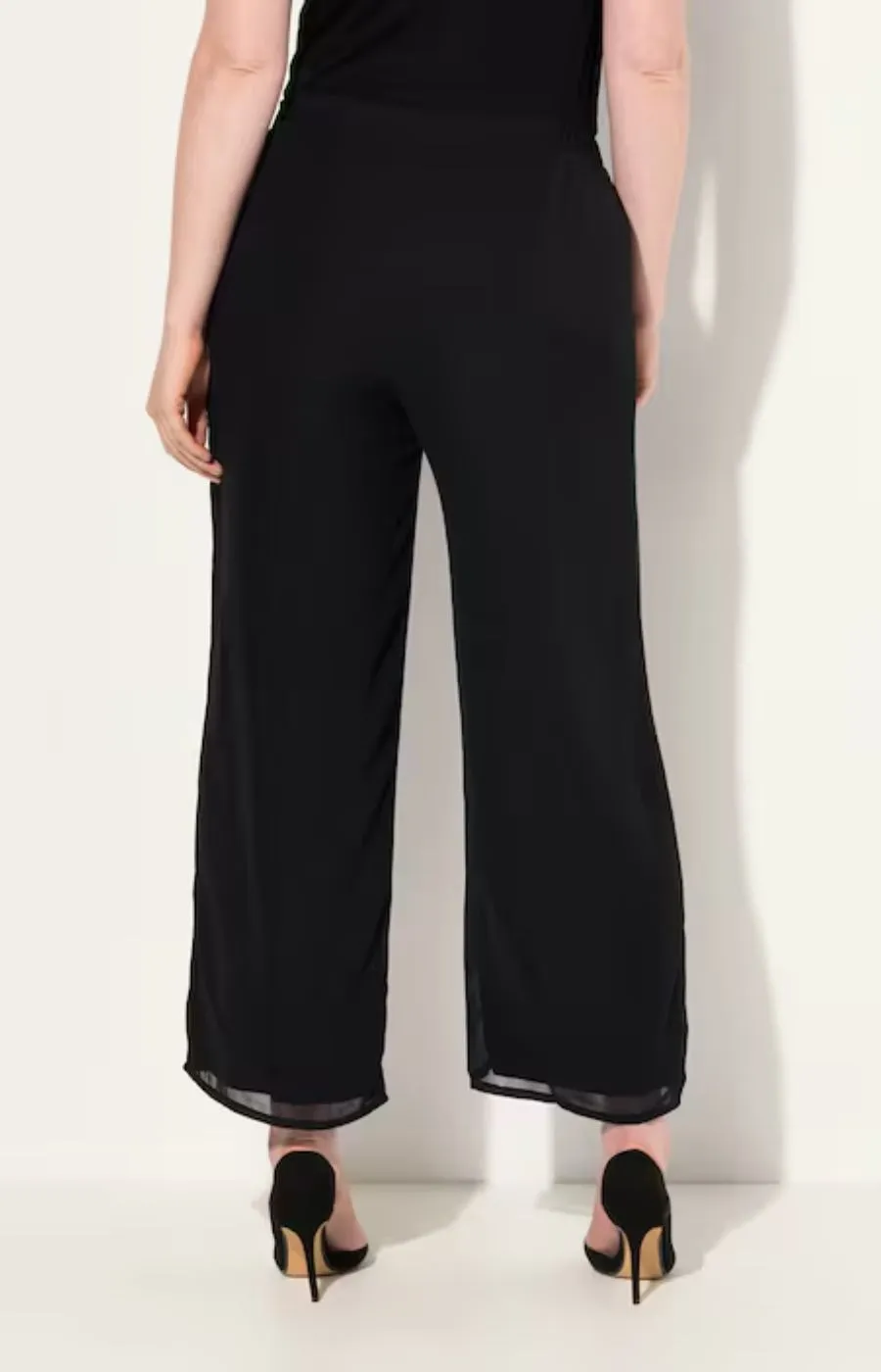 Ulla Popken Chiffon Trousers