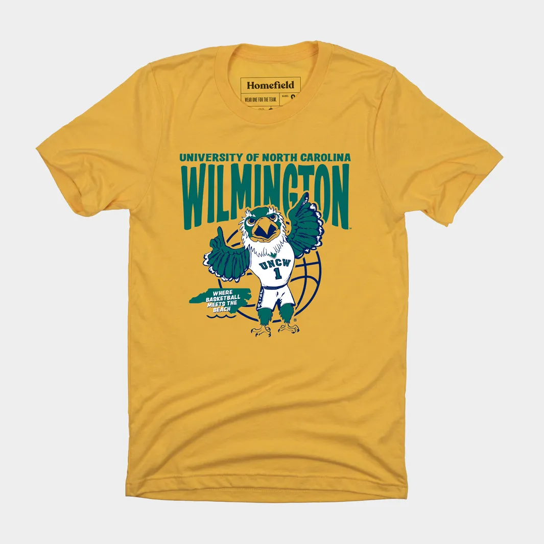 UNCW Seahawks Basketball Tee