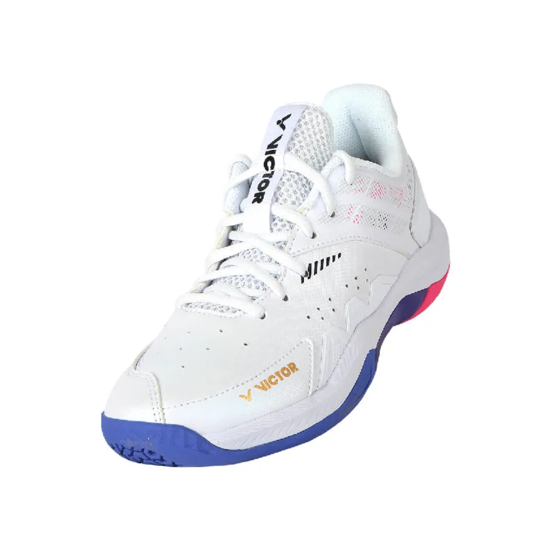 Victor P8500TD-AJ Court Shoes [White/Purple]