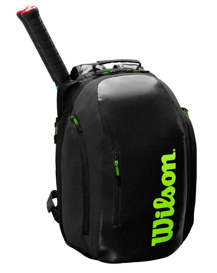 Wilson Super Tour Back Pack Charcoal-Green