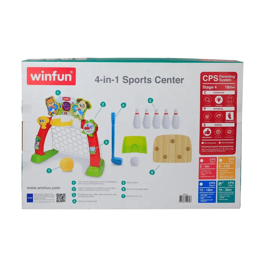 Winfun 4 in 1 Sports Center