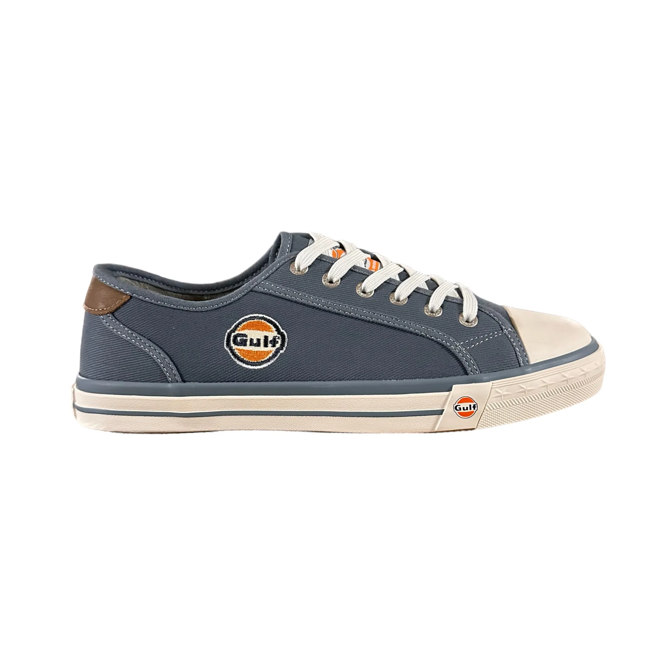 Women's Gulf Low-Top Canvas Sneakers in Denim Blue