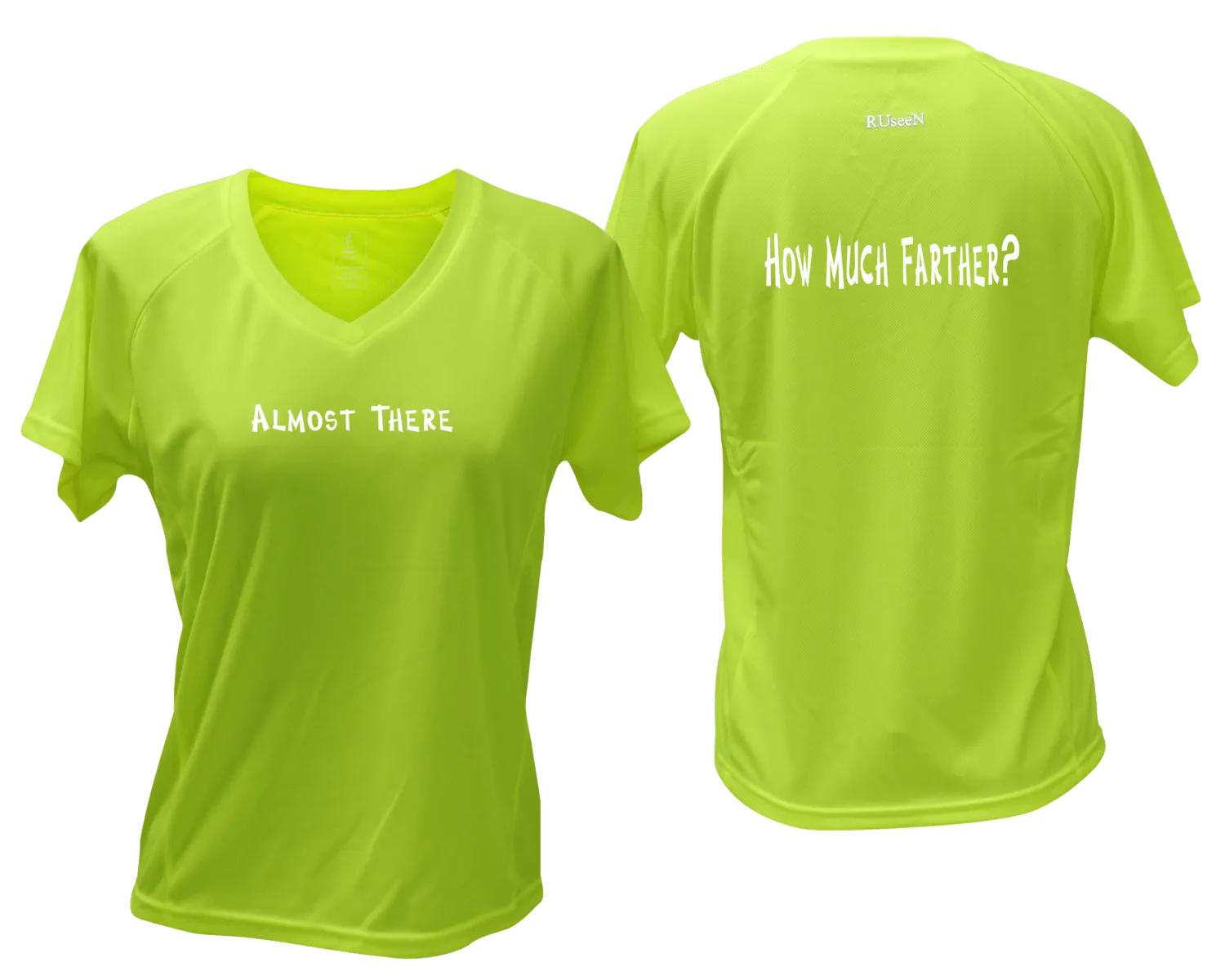 Women's Reflective Short Sleeve Shirt – How Much Farther?