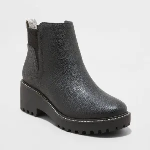 Women's Taci Boots - Universal Thread Jet Black 7.5