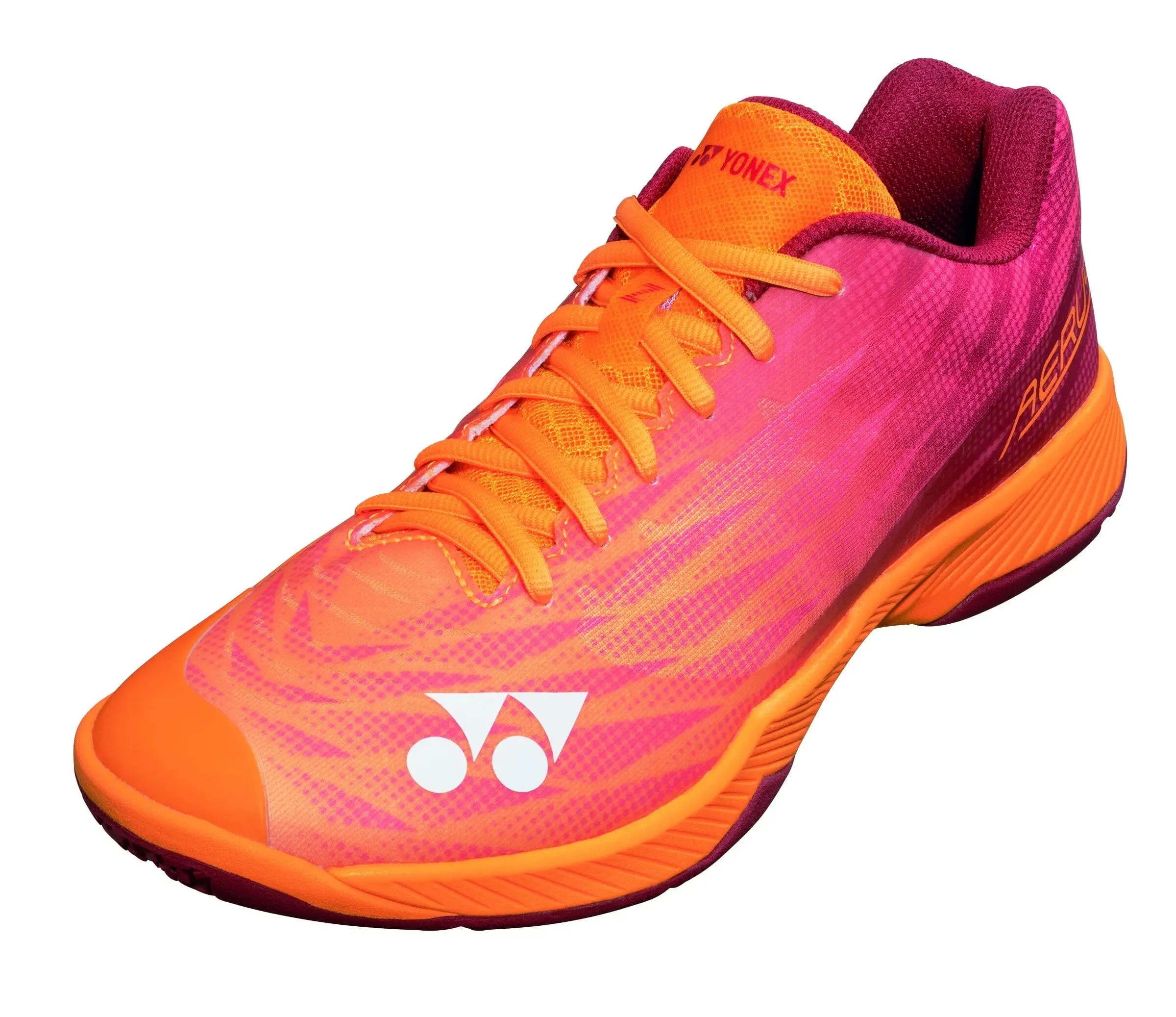 Yonex Power Cushion Aerus Z2 Unisex Court Shoes Orange Red