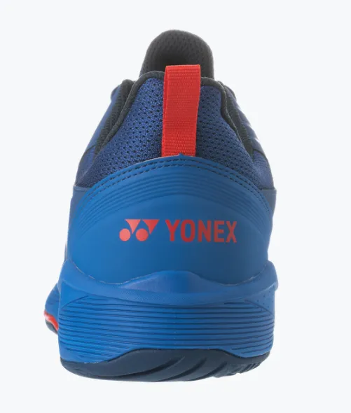 Yonex Power Cushion Sonicage 3 Clay Tennis Shoes [Navy/Red]