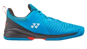 Yonex Power Cushion Sonicage 3 Wide Unisex Tennis All Court Shoe Blue/Black