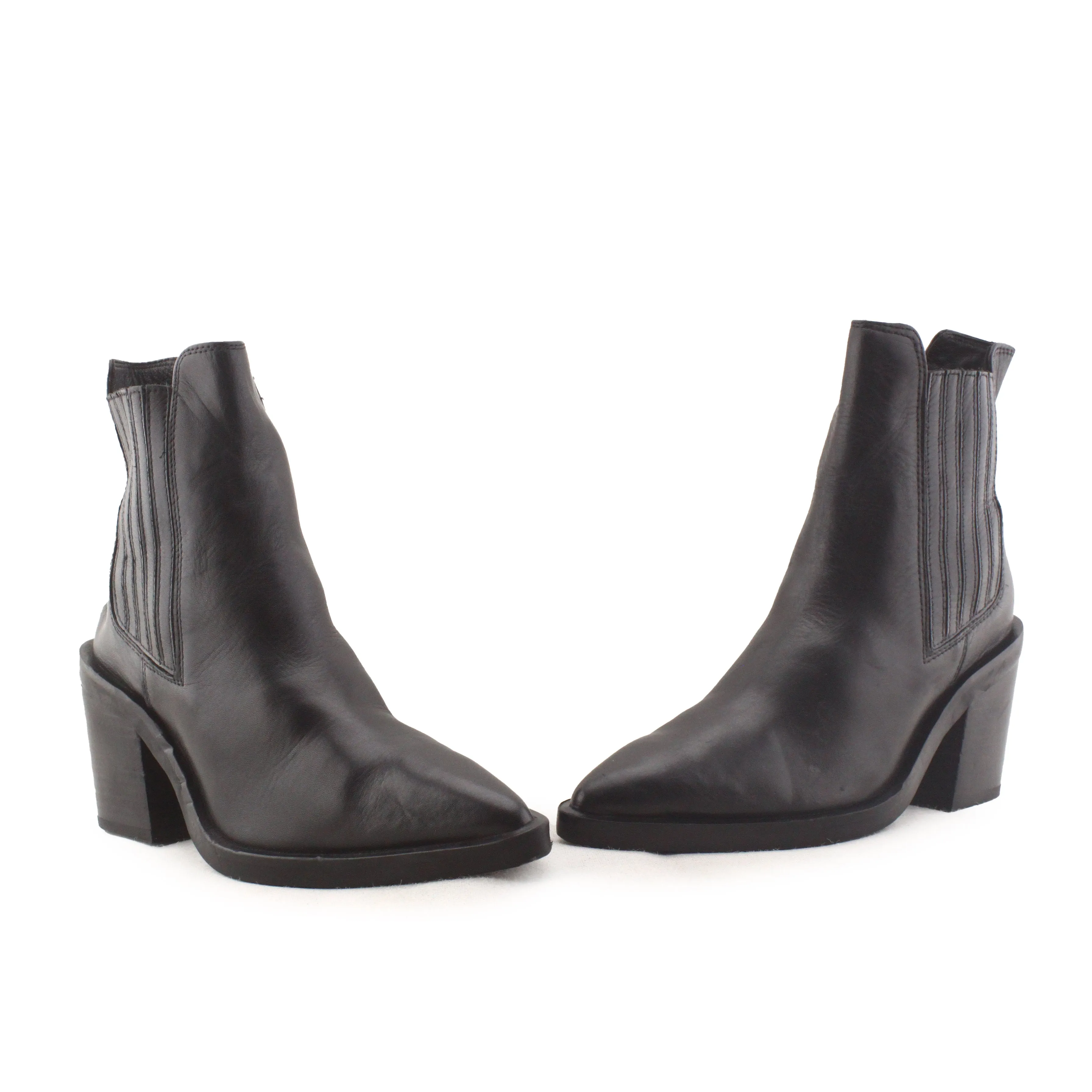 Zara Stretchable Platform Boots | 100% Authentic leather